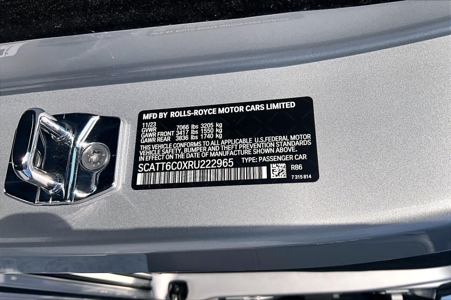 Used 2024 Jubilee Silver Rolls-Royce  image 37
