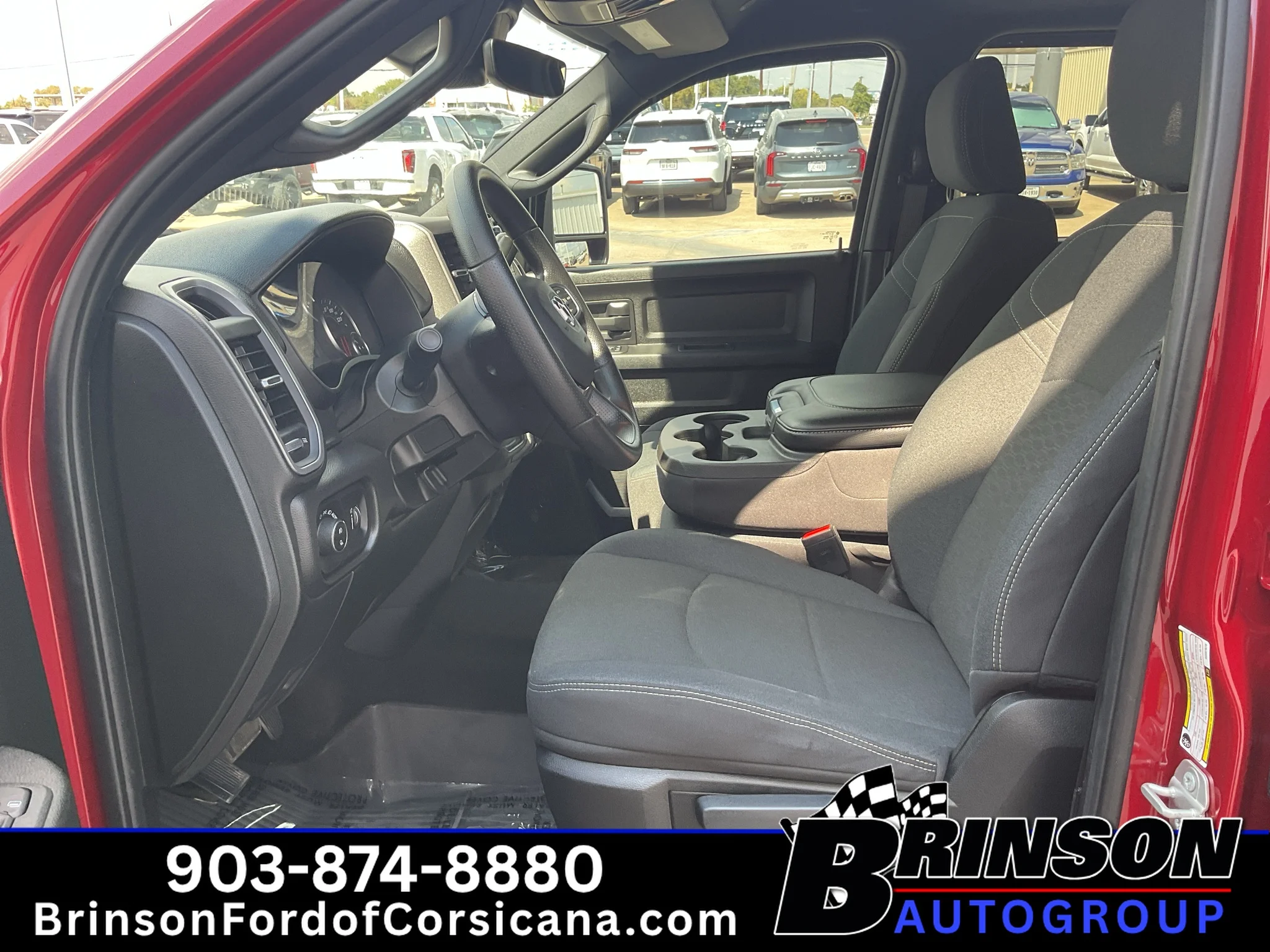 Used 2025 Molten Red Pearlcoat Ram Tradesman image 24
