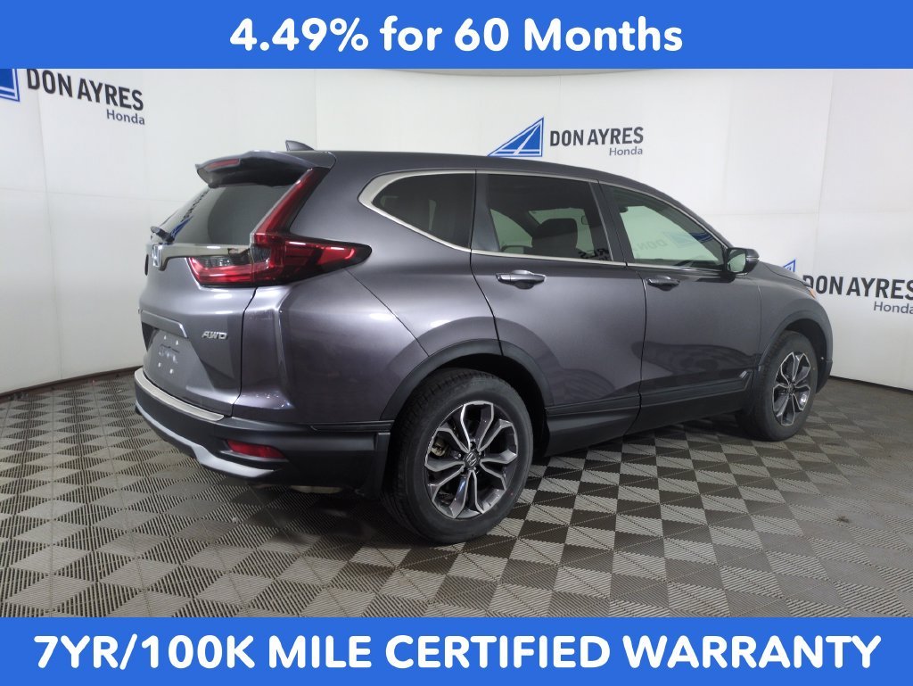 Certified Used 2022 Modern Steel Metallic Honda EX image 6