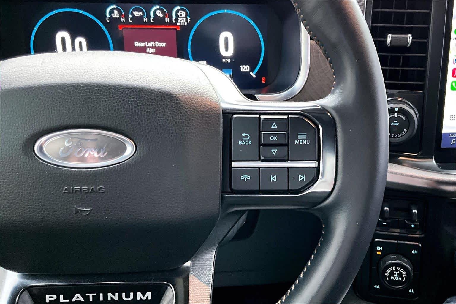 Used 2023 Agate Black Metallic Ford Platinum image 24