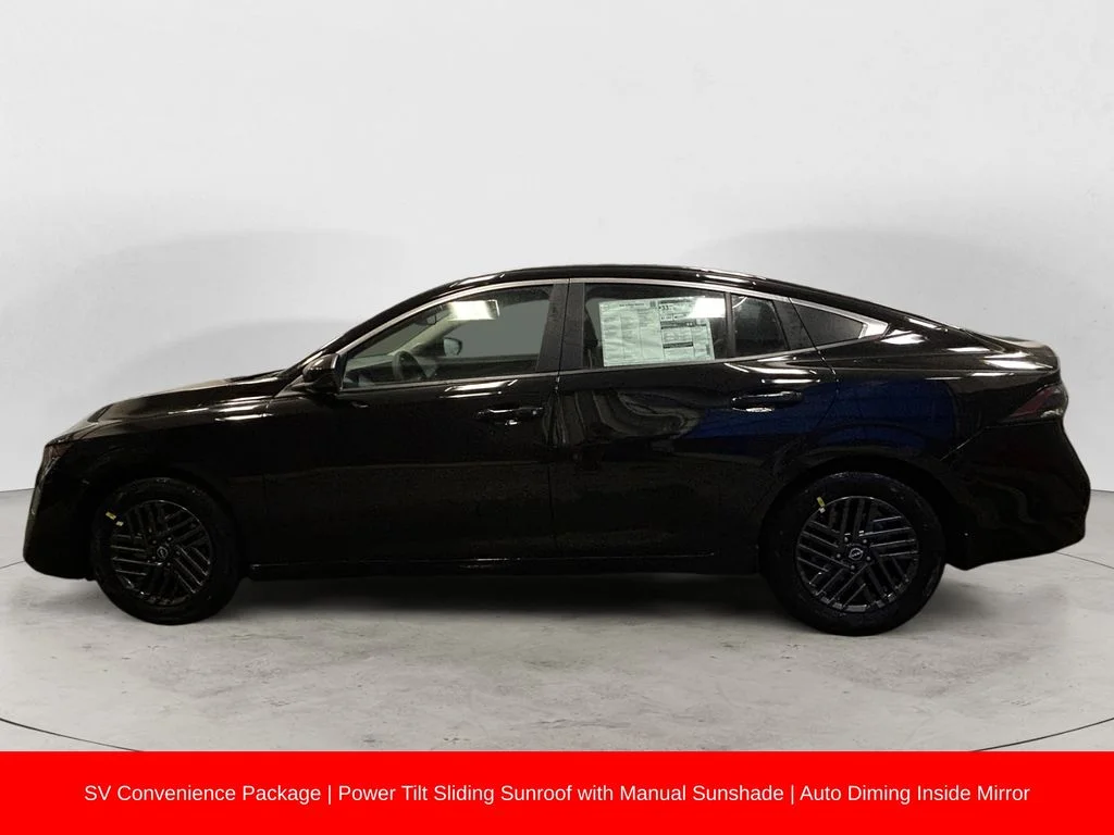 New 2026 Super Black Nissan SV image 2