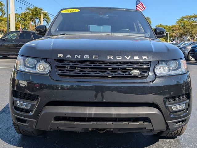 Used 2016 Land Rover Range Rover Sport Supercharged with VIN SALWR2EF4GA103086 for sale in Lauderhill, FL