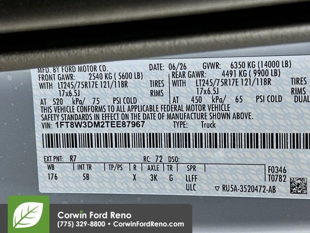 New 2026 Glacier Gray Metallic Tri-Coat Ford Lariat image 34