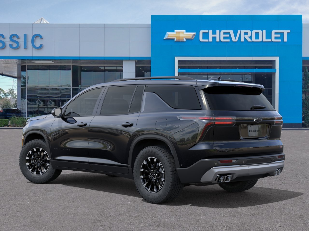 New 2026 Mosaic Black Metallic Chevrolet Z71 image 3
