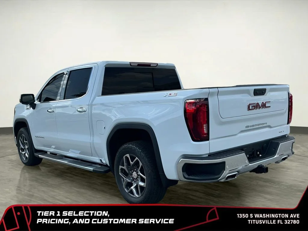 New 2026 Glacier White Tricoat GMC SLT image 5