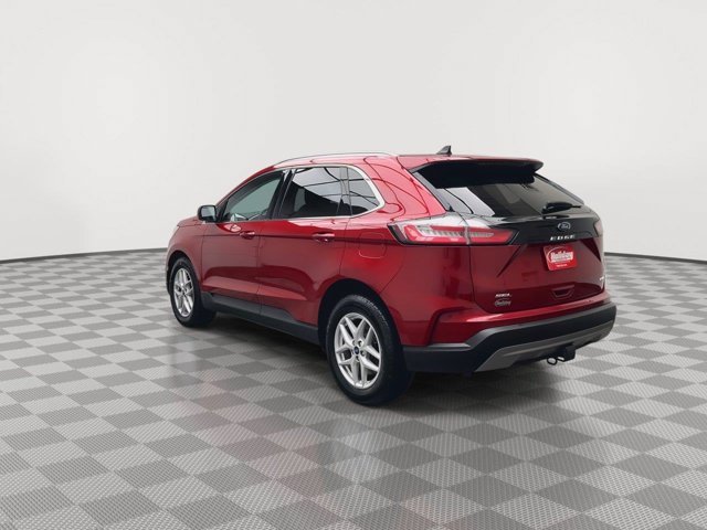 Used 2021 Rapid Red Metallic Tinted Clearcoat Ford SEL image 39
