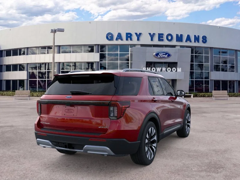 New 2026 Rapid Red Metallic Tinted Clearcoat Ford Platinum™ image 8