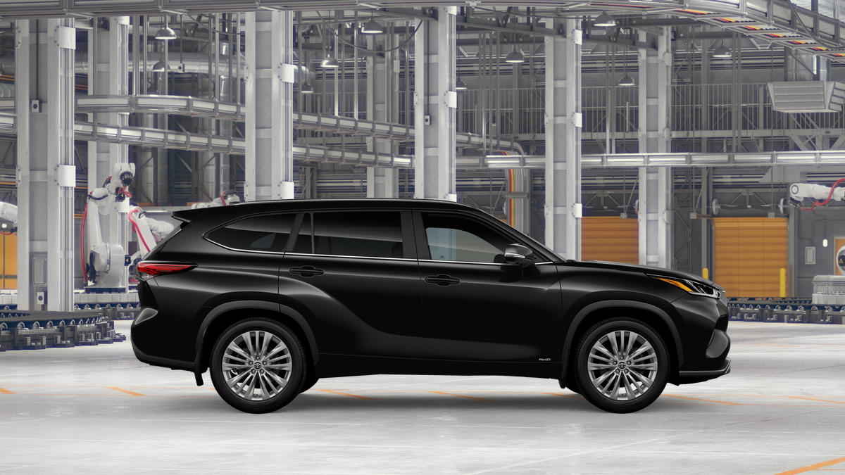 New 2026 Midnight Black Metallic Toyota Hybrid Platinum image 12