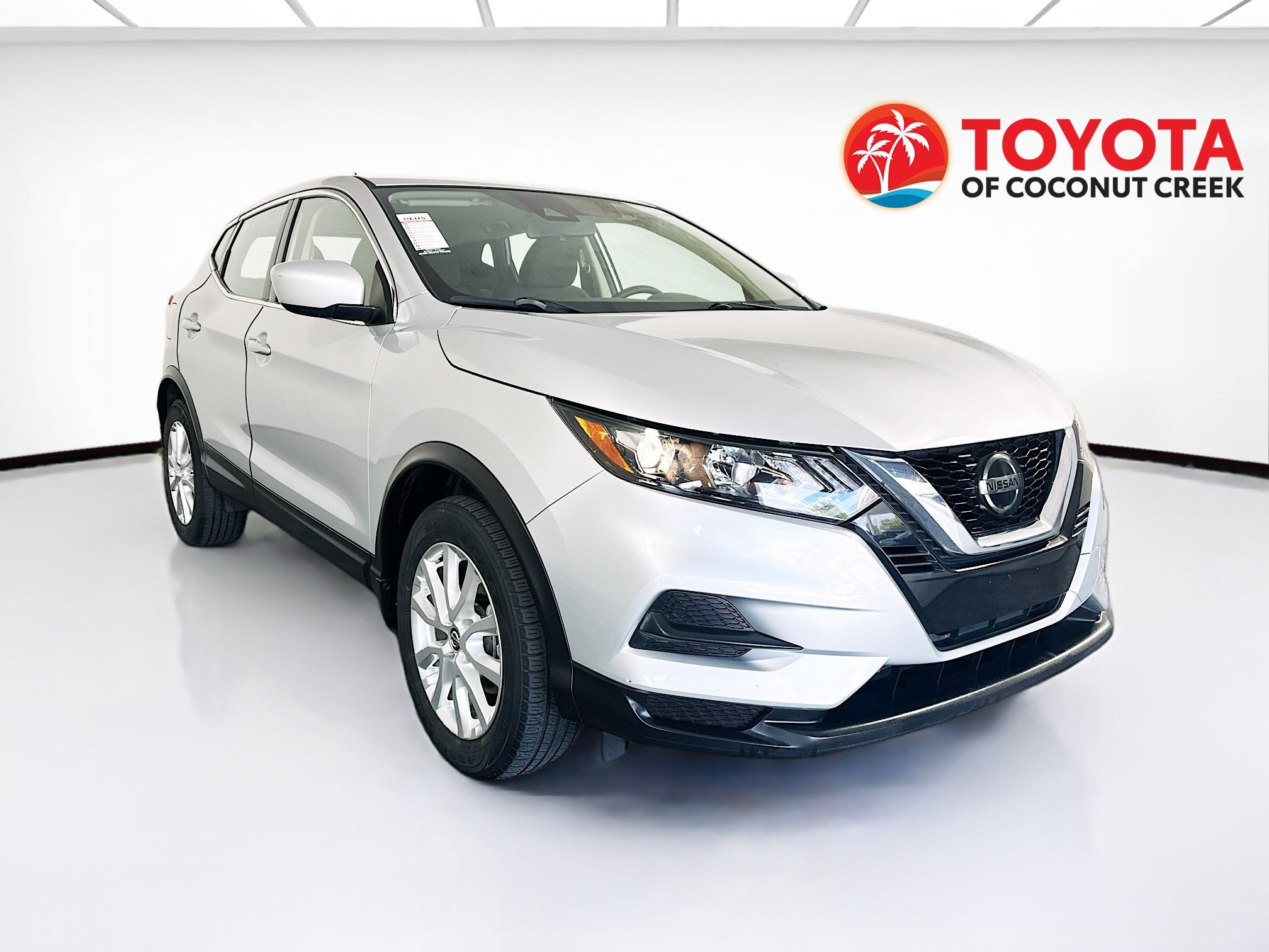 Used 2021 Brilliant Silver Metallic Nissan S image 1