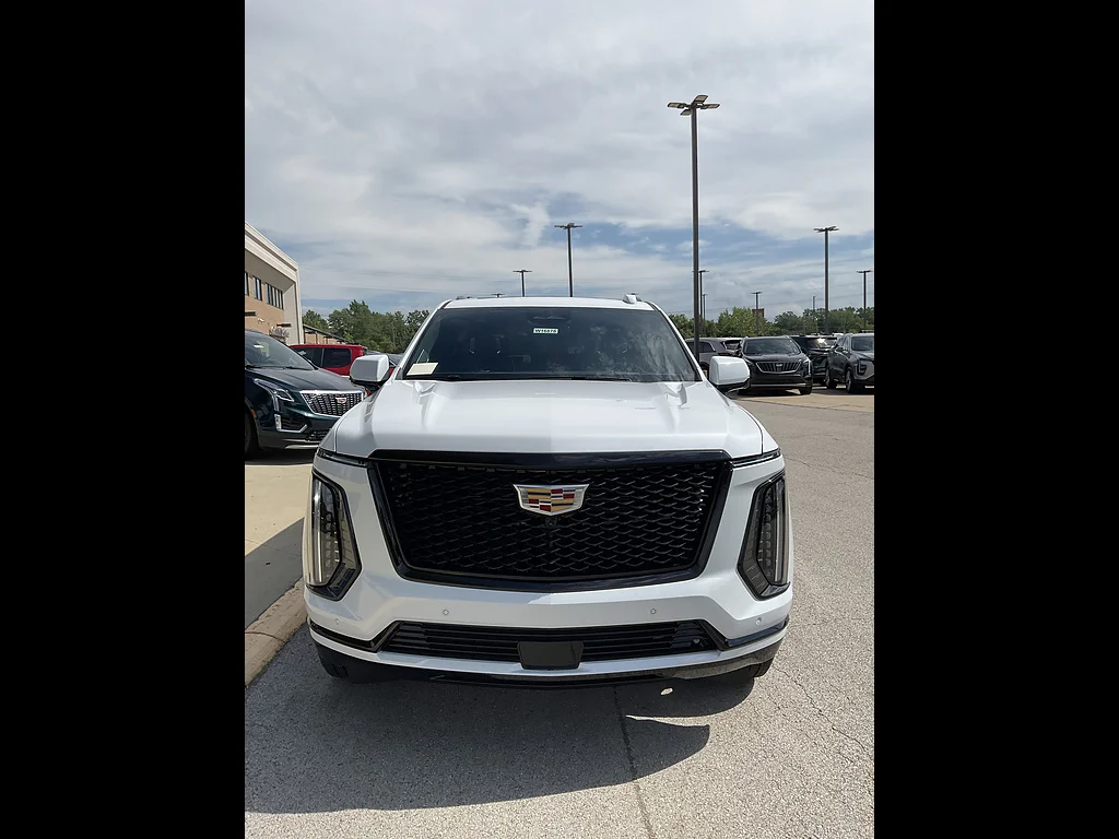 New 2026 Vibrant White Tricoat Cadillac Platinum Sport image 3