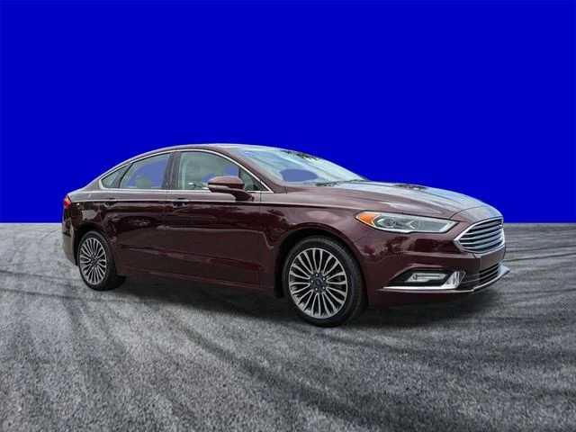 Certified Used 2017 Burgundy Ford SE image 2