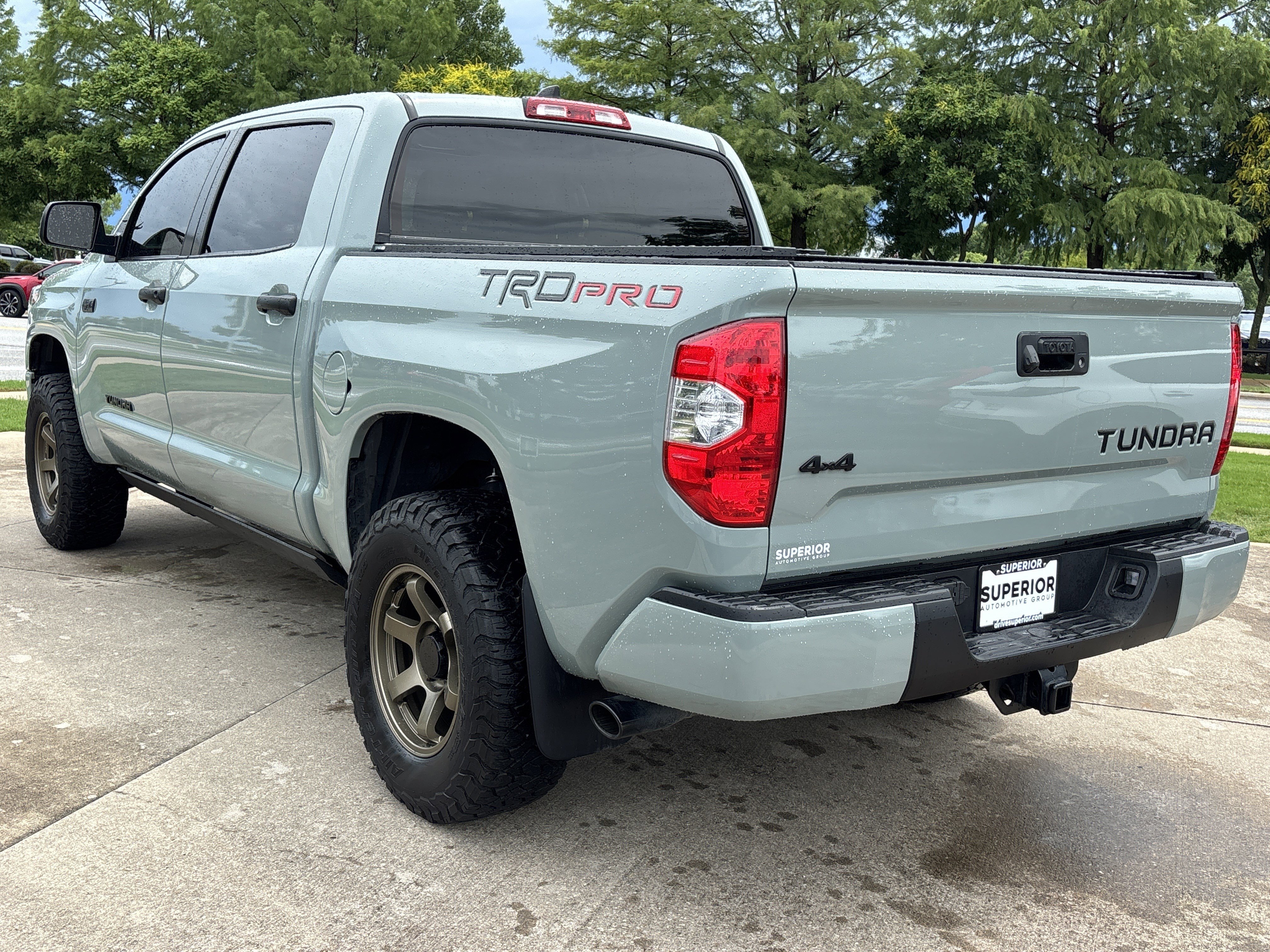 Used 2021 Lunar Rock Toyota TRD Pro CrewMax image 8