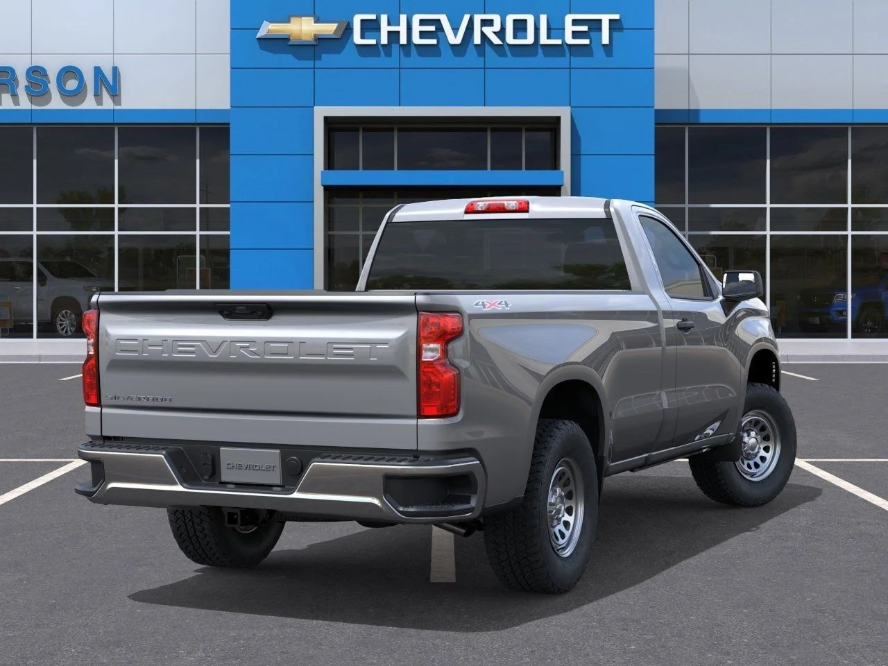 New 2026 Gray Chevrolet WT image 4