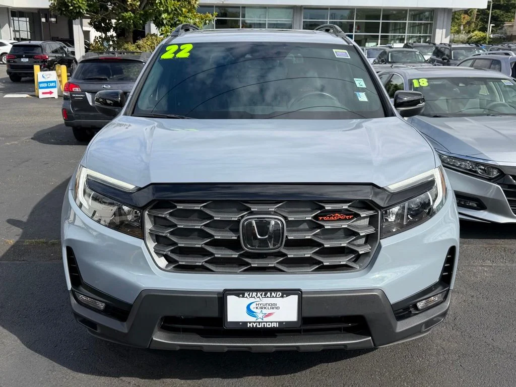 Used 2022 Obsidian Blue Pearl Honda TrailSport image 5