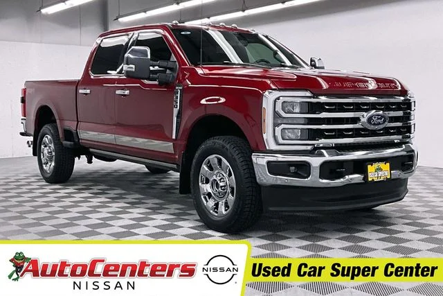 Used 2025 Ruby Red Metallic Tinted Clearcoat Ford King Ranch image 1
