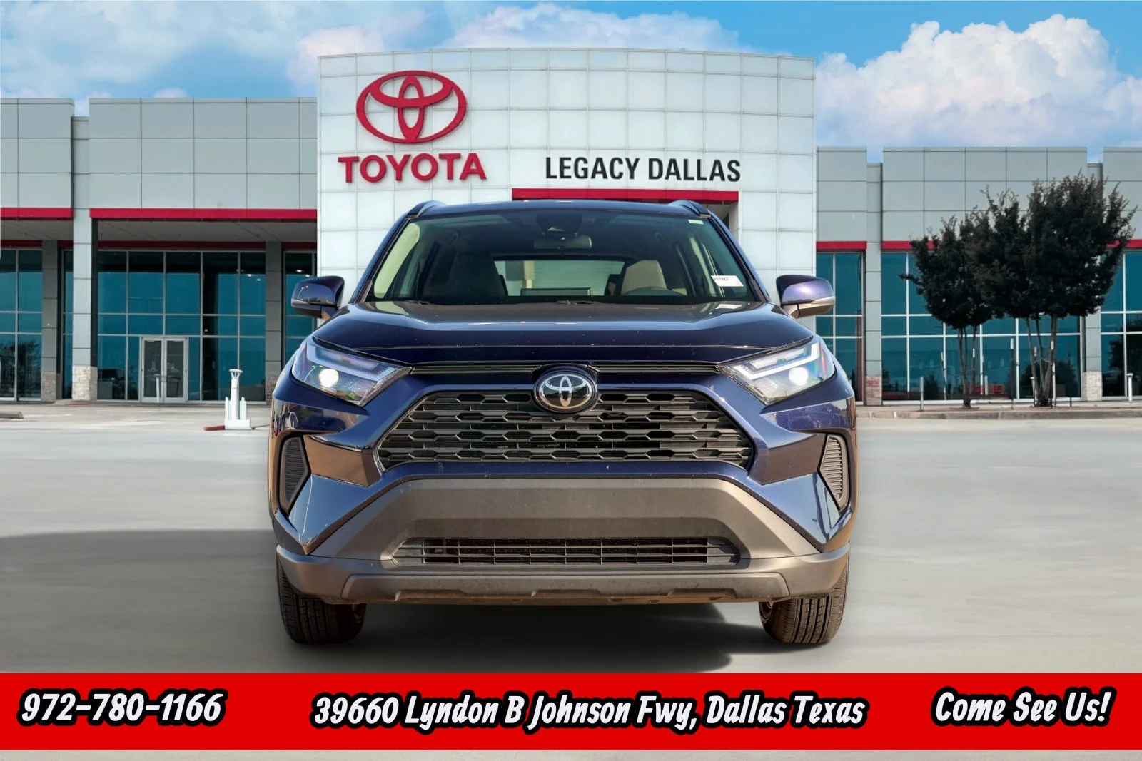 Used 2025 Blue Toyota XLE image 5