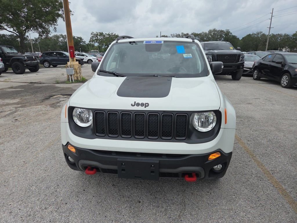 Used 2019 White Jeep Trailhawk image 3