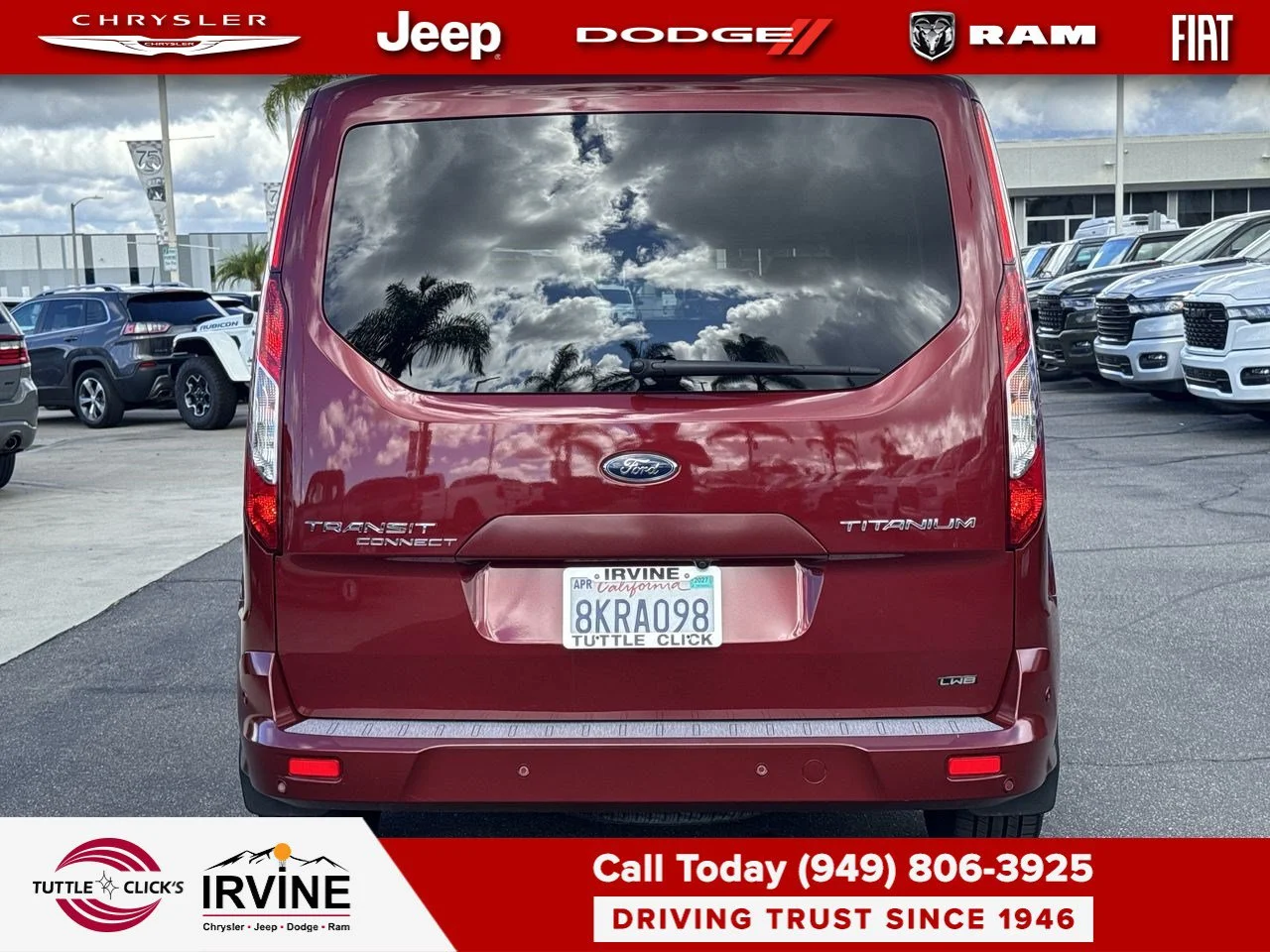 Used 2019 Kapoor Red Metallic Ford Titanium image 14