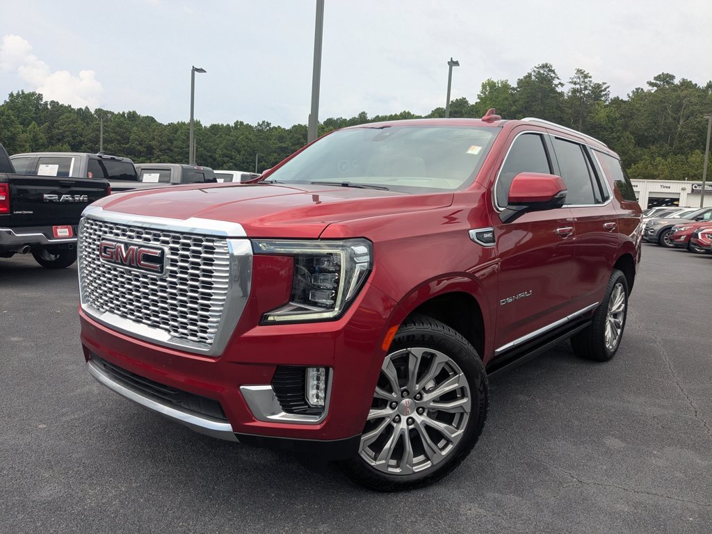 Used 2022 Cayenne Red Tintcoat GMC Denali image 1