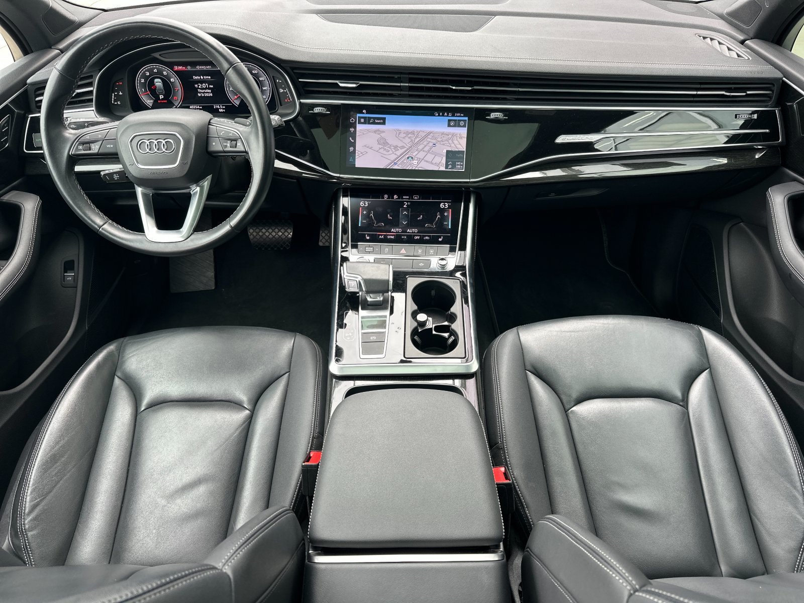 Used 2025 White Audi 55 Premium Plus image 13