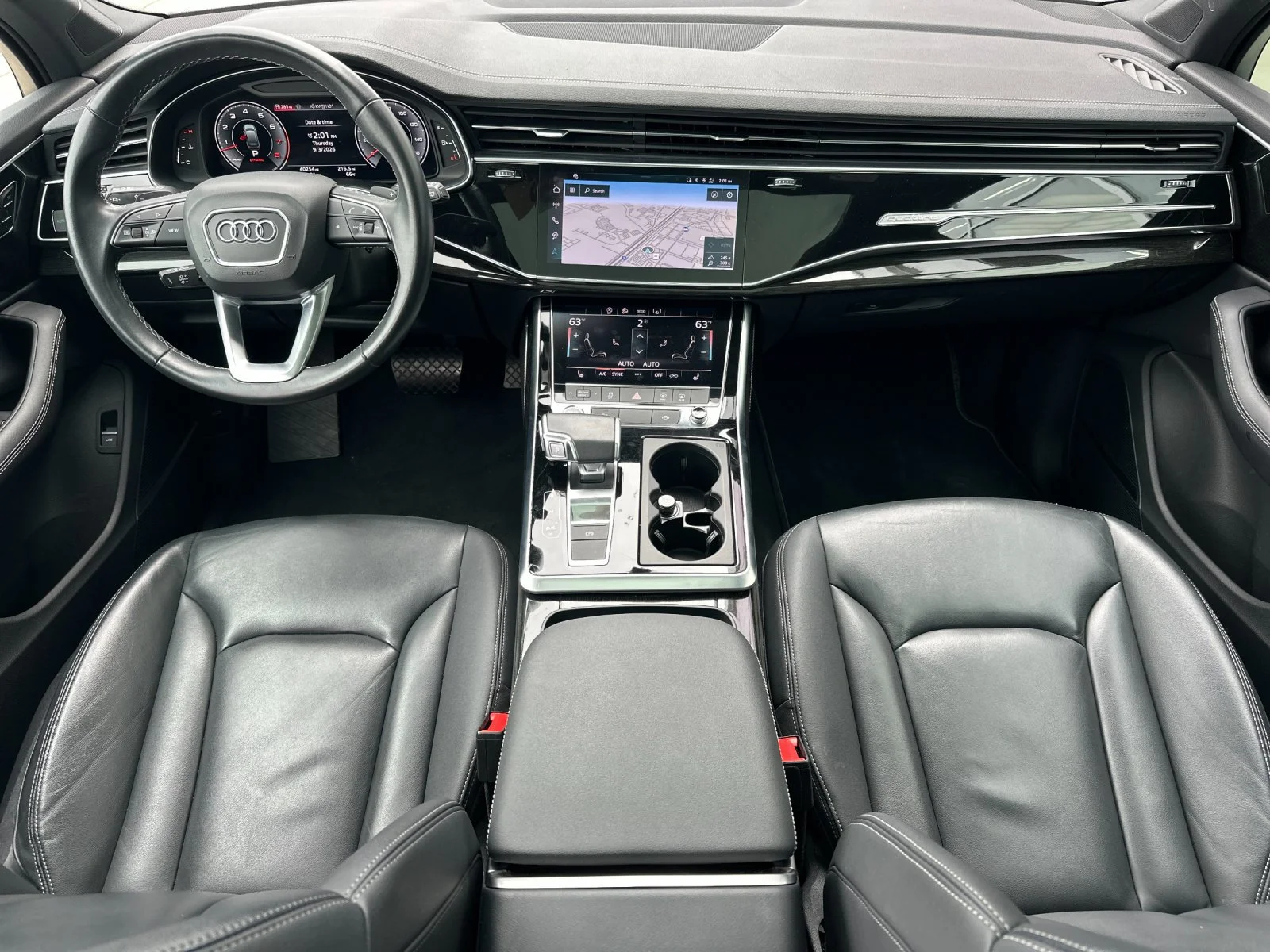 Used 2025 White Audi 55 Premium Plus image 13