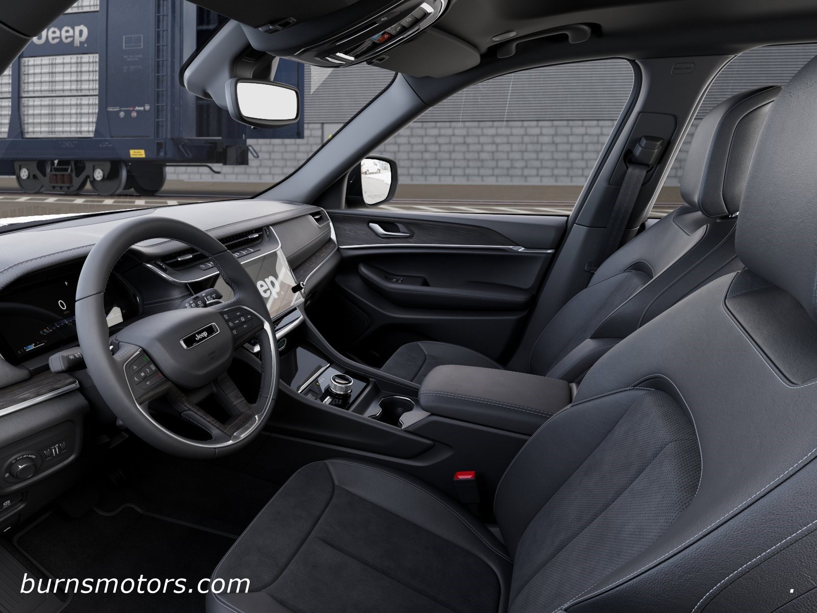New 2026 Diamond Black Crystal Pearl-Coat Exterior Paint Jeep Laredo Altitude image 22