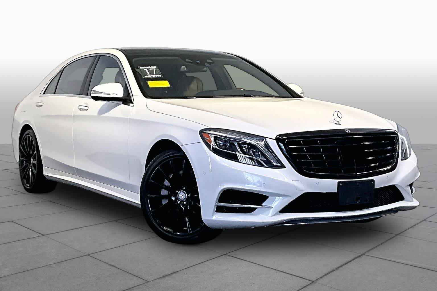 Used 2017 designo Diamond White Metallic Mercedes-Benz S 550 image 3