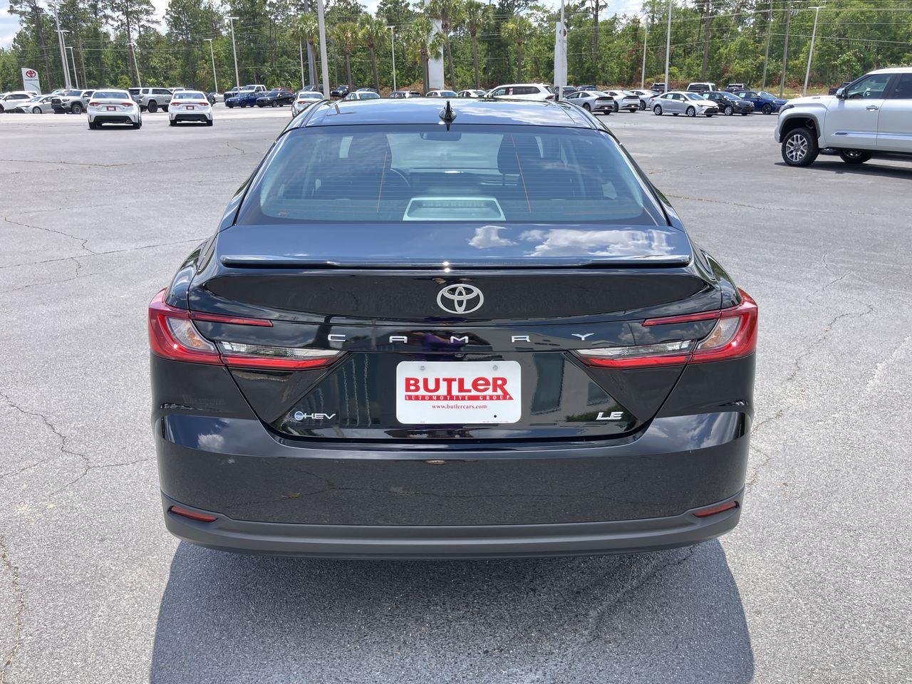 Used 2026 Black (Midnight Black Metallic) Toyota LE image 4