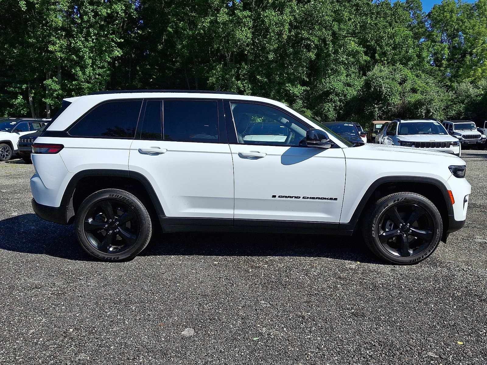 Used 2023 Bright White Clearcoat Jeep Altitude image 7
