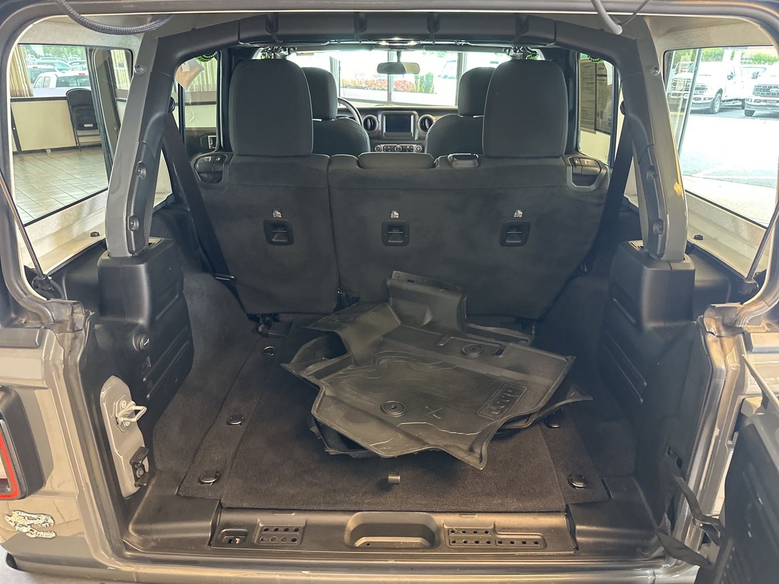 Used 2021 Gray Jeep Unlimited Willys image 24