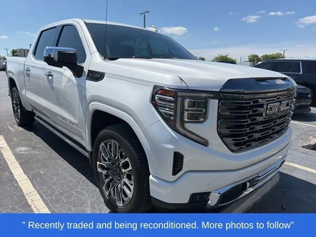 Used 2024 White GMC Denali Ultimate image 1