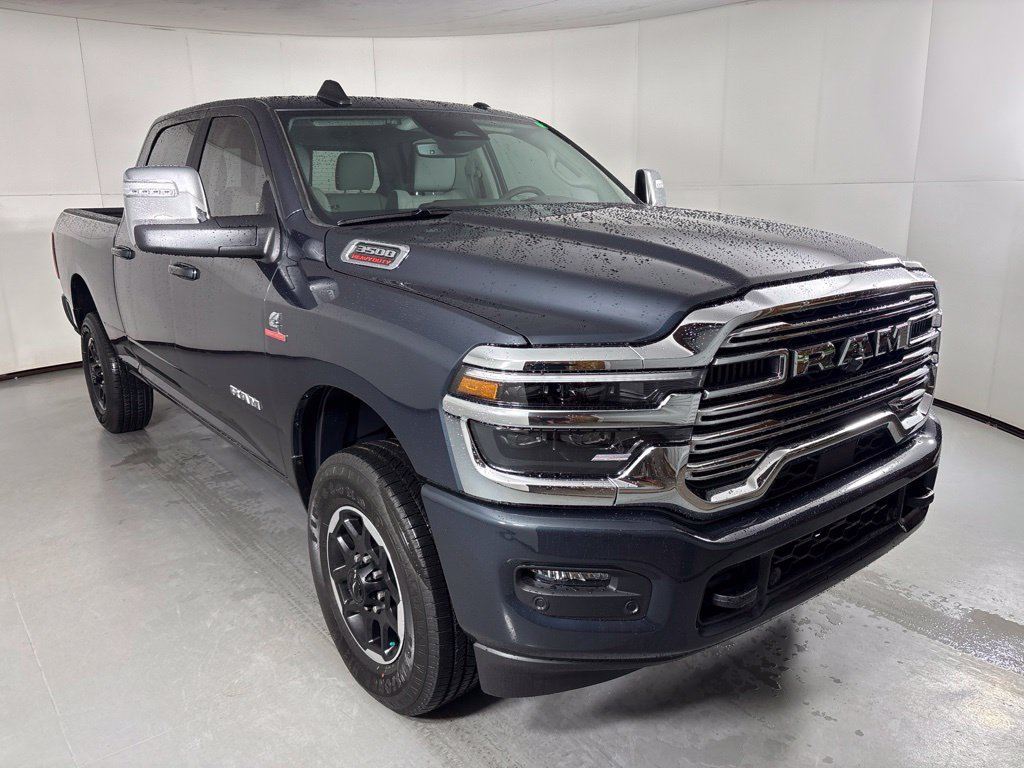 New 2027 Forged Blue Metallic Exterior Paint RAM Laramie image 2