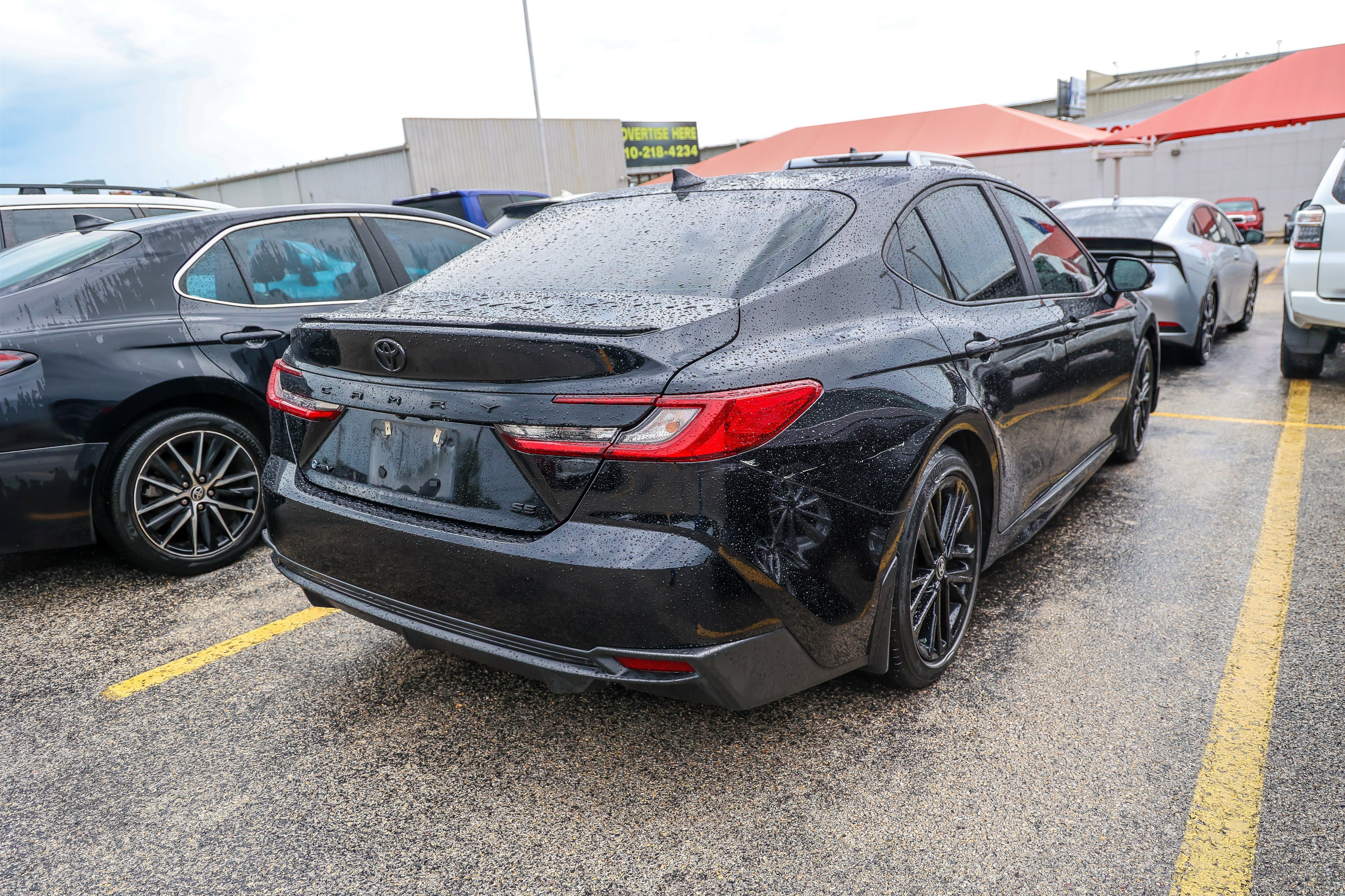Used 2025 MIDNIGHT BLACK ME Toyota SE image 6