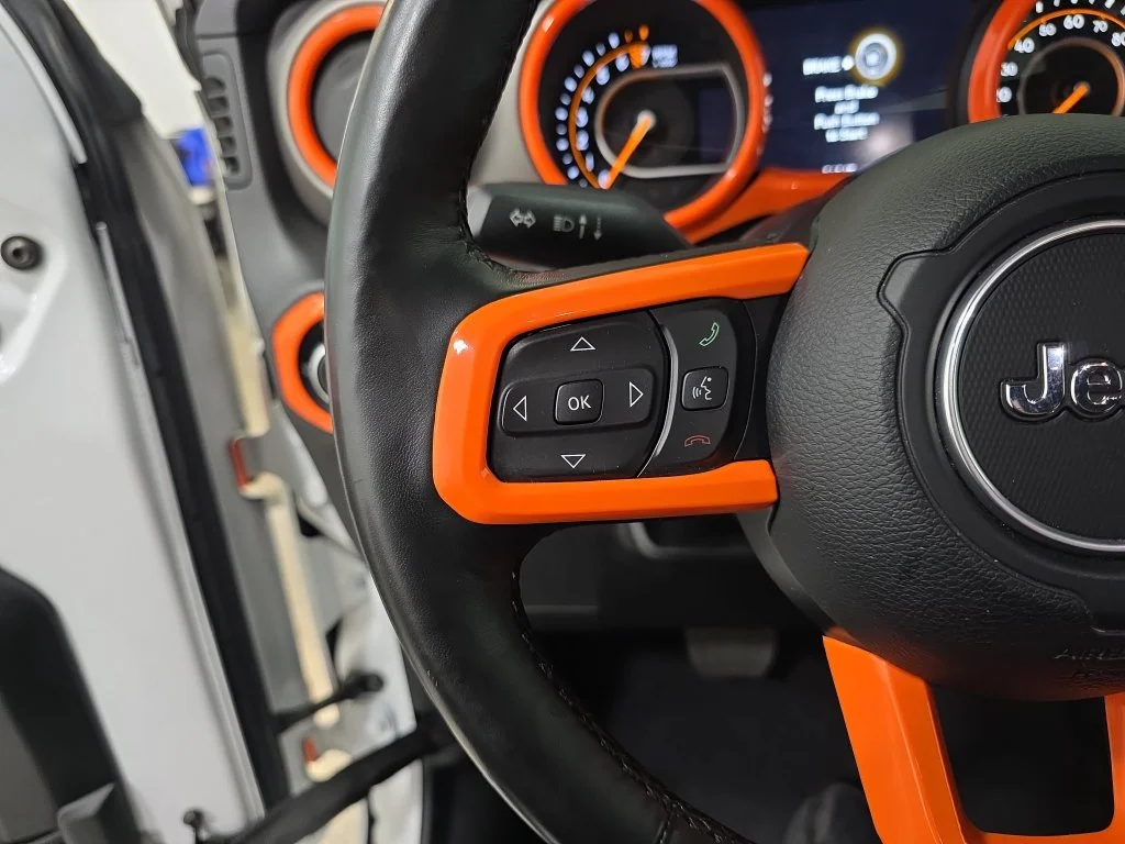Used 2020 Bright White Clearcoat Jeep Unlimited Sport image 17