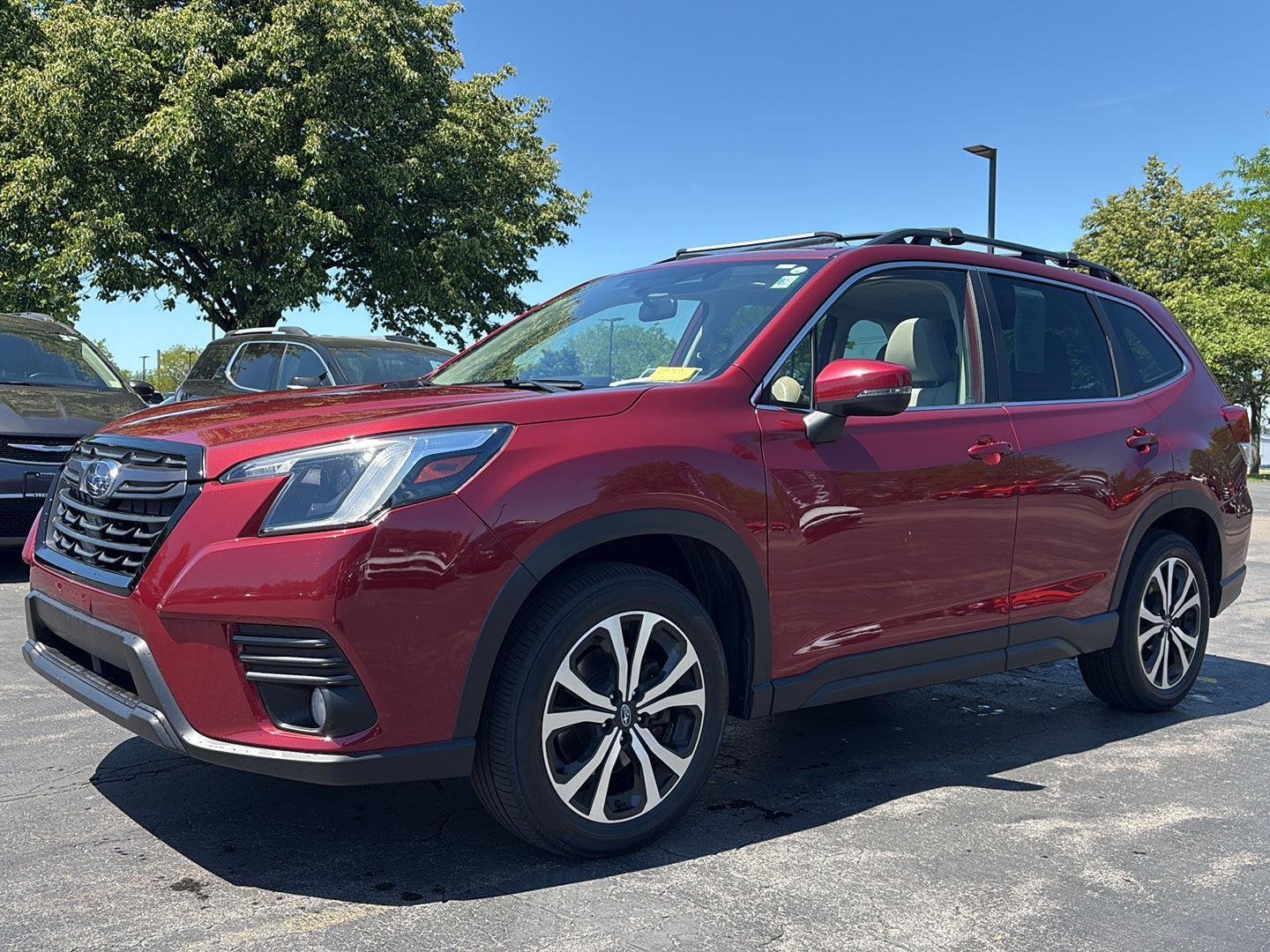 Used 2023 Crimson Red Pearl Subaru Limited image 15