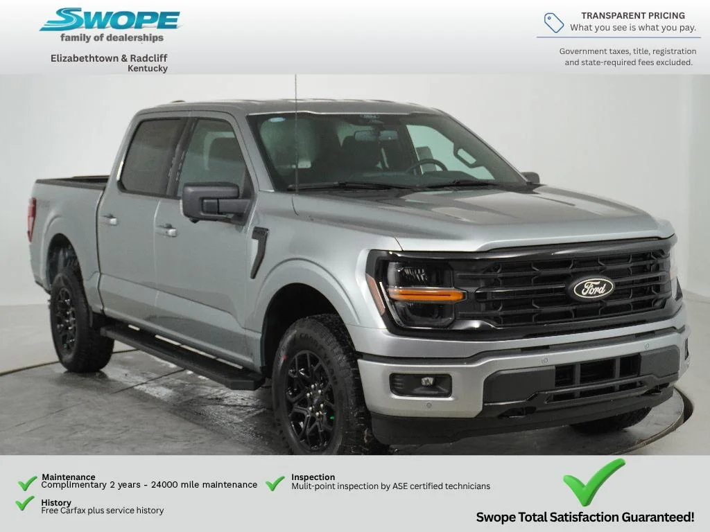 New 2026 ICONIC SILVER METALLIC Ford XLT image 1