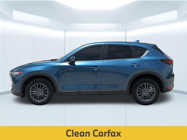 Used 2021 Blue Mazda Touring image 2