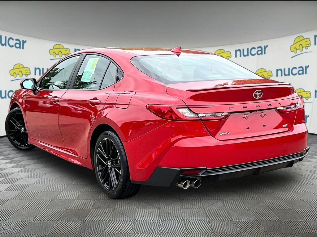 Used 2025 Red Toyota SE image 4