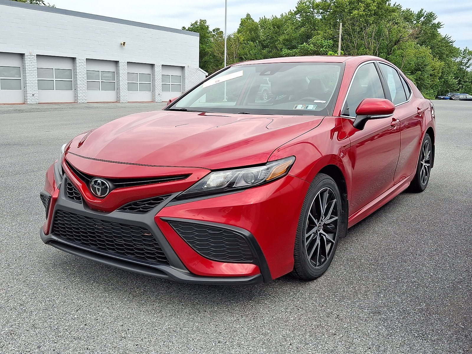 Certified Used 2024 SUPERSONIC RED* Toyota SE image 2