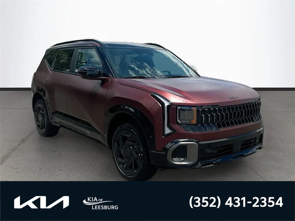 New 2027 Magma Red Matte Kia X-Line image 1