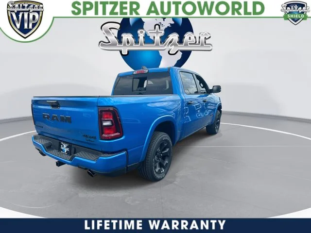 New 2026 Hydro Blue Pearl-Coat Exterior Paint RAM Big Horn/Lone Star image 9