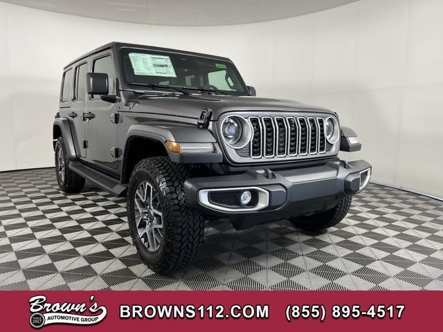 New 2026 Granite Crystal Metallic Clear-Coat Exterior Paint Jeep Sahara image 1