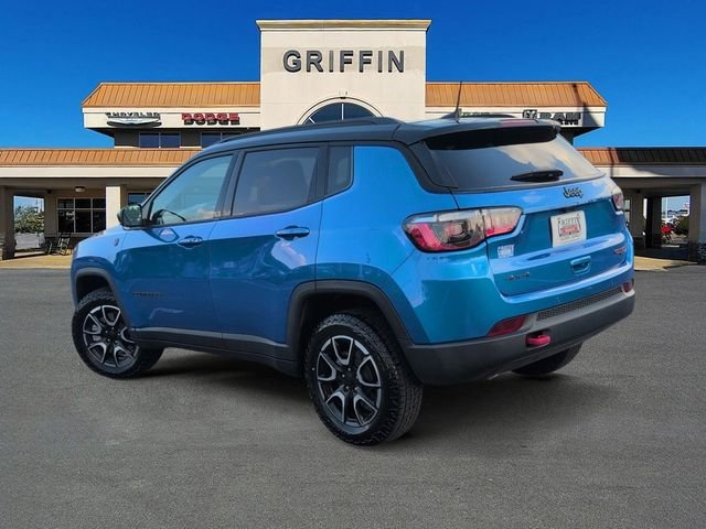 Used 2024 Blue Jeep Trailhawk image 9