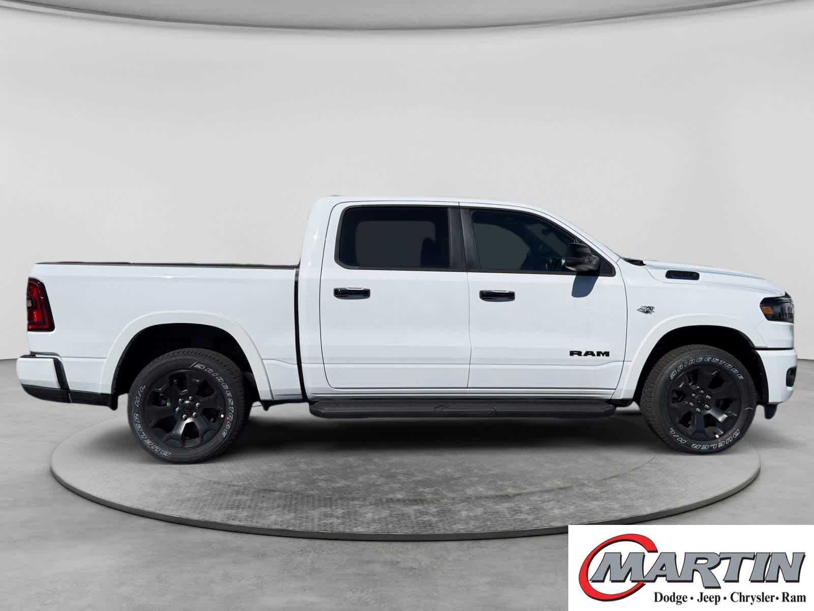 New 2026 Bright White Clear-Coat Exterior Paint RAM Big Horn image 4
