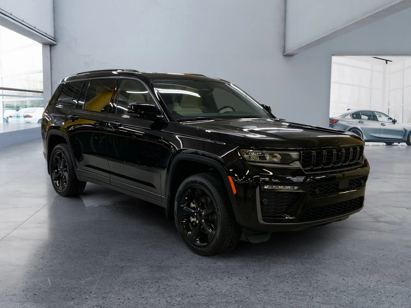 New 2026 Diamond Blk Crystal Pearl Jeep Limited image 7