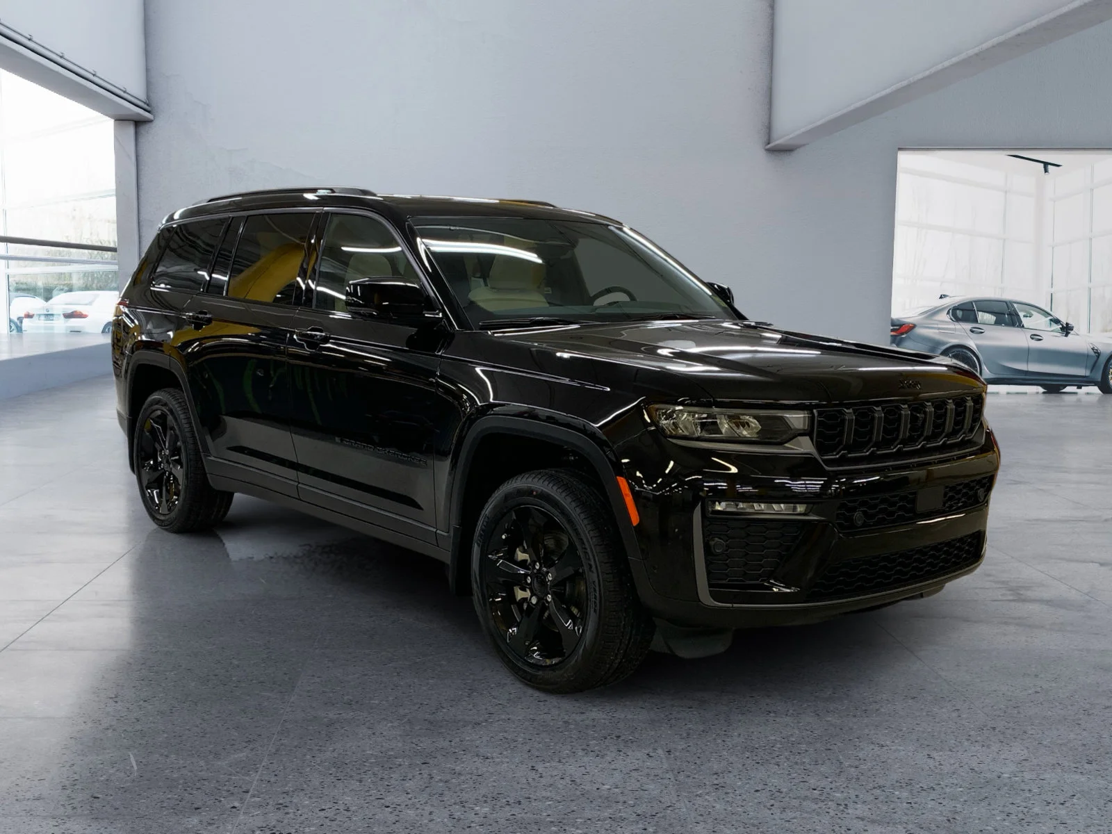 New 2026 Diamond Black Crystal Pearl Jeep Limited image 7