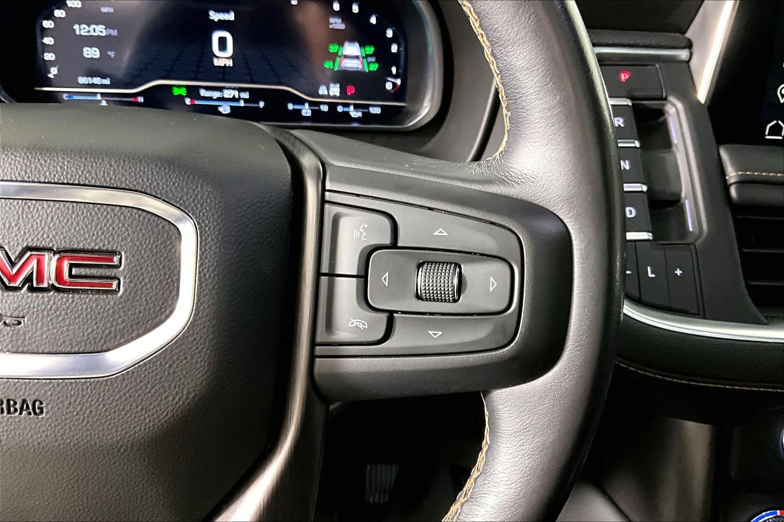 Used 2022 Satin Steel Metallic GMC AT4 image 46