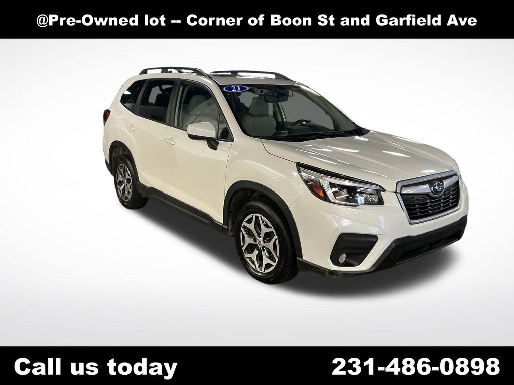 Used 2021 White Subaru Premium image 7