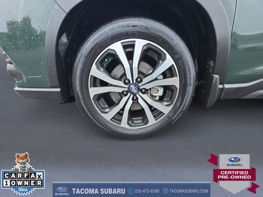 Certified Used 2022 Green Subaru Limited image 9