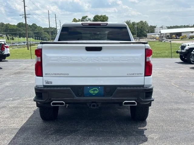 Certified Used 2021 SUMMIT WHITE Chevrolet Custom Trail Boss image 4